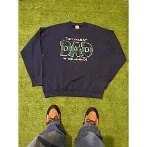 Fruit of the Loom Best Men's Sweatshirt - "The Coolest Dad"